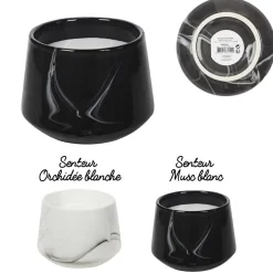 Parfum kaars marbree 13,5cm|ohgreen Clearance