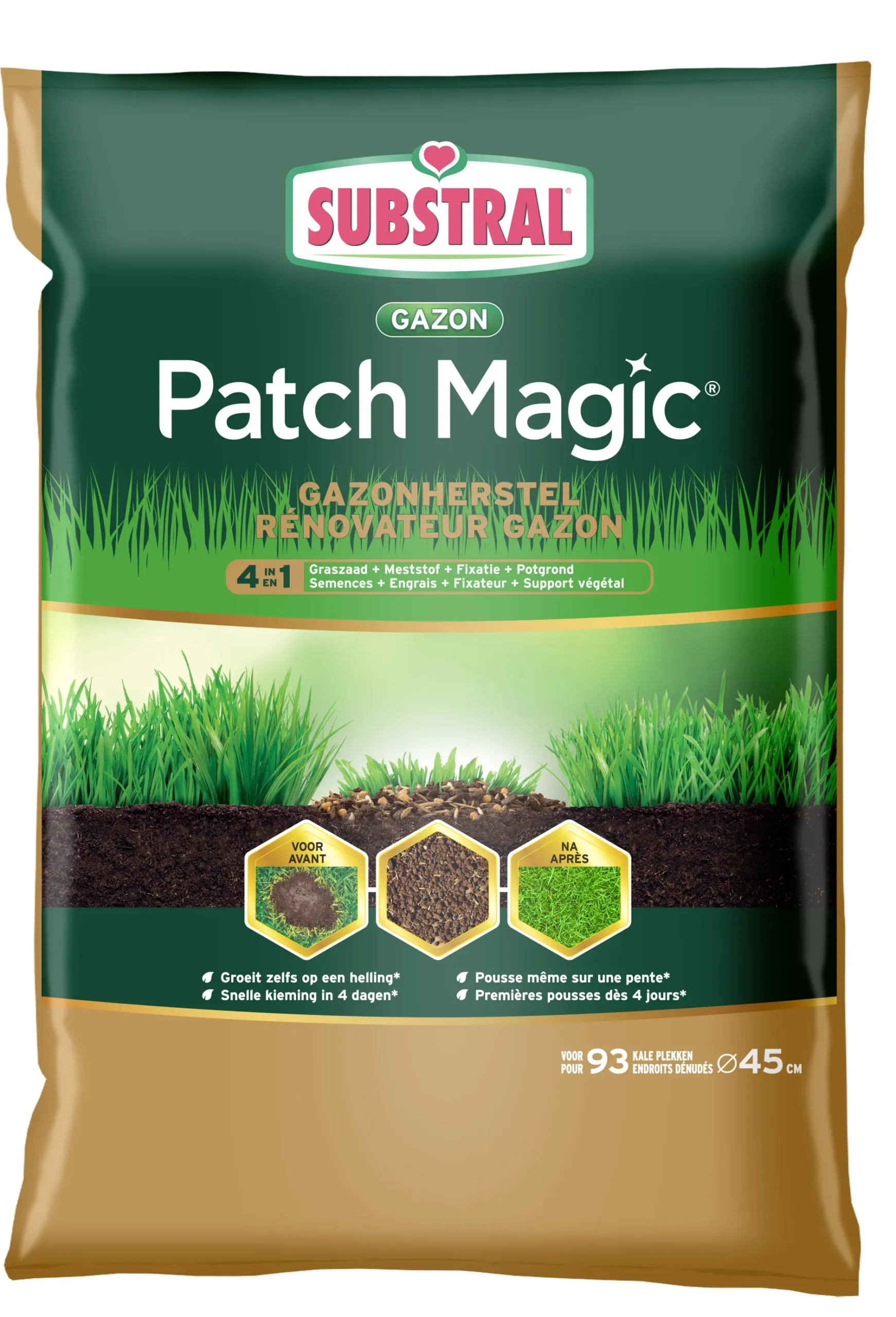 Patch Magic® Herstelgazon 4-in-1 7kg|ohgreen New