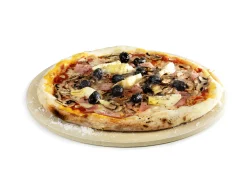 Pizzasteen uit vuurvaste klei Ø36cm|ohgreen Hot