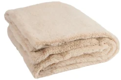 Plaid cutie polyester beige (180x130x3cm)|ohgreen Online