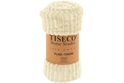 Plaid ribble microflanel - 130x160cm, ivoor|ohgreen Hot