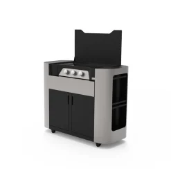 Plancha Exclusive gas 375 Duo Edition met meubel en deksel|ohgreen Sale