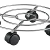 Plantentolley chrome rond d30cm|ohgreen Hot