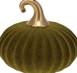 Pompoen in glas groen 10cm|ohgreen New