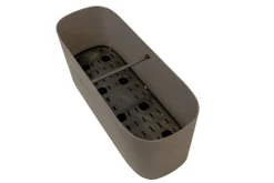 Pot Respect balkonbak met reservoir 50x17h19 wit|ohgreen Hot