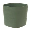 Pot Respect met reservoir30x30h27 groen-grijs|ohgreen