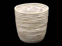 Pot round balloon stripe ww d20h19cm|ohgreen Outlet