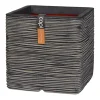 Pot vierkant rib 50x50 antrac|ohgreen Best