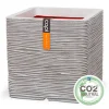 Pot vierkant rib 30x30x30 ivr|ohgreen Sale