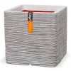 Pot vierkant rib 40x40x40 ivr|ohgreen Outlet