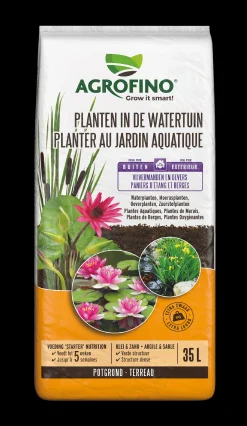 Potgrond voor waterplanten 35l|ohgreen