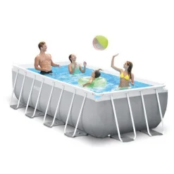 Prism rectangular frame pool set 400x200x100cm|ohgreen Discount