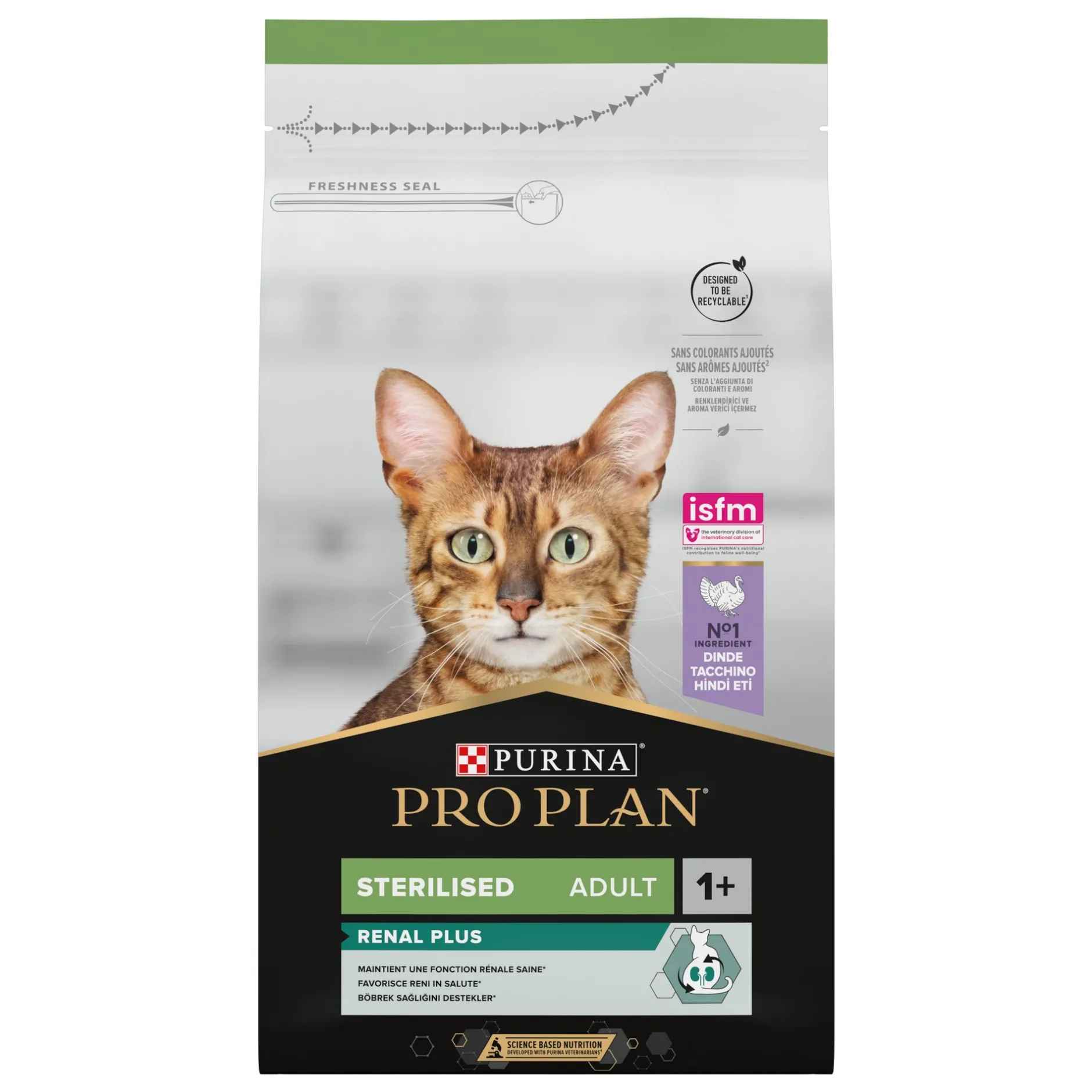PROPLAN Sterilised Renal Adult Cat Kalkoen 1.5kg|ohgreen Best