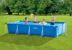 Rechthoekig frame pool set 450x220x84cm|ohgreen Clearance