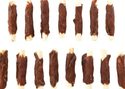 R'hide stokjes omwikkeld met konijn 7/8mm 6cm 15st 100gr|ohgreen Hot