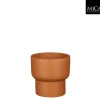 Riva pot rond terra - h14xd15cm|ohgreen Outlet