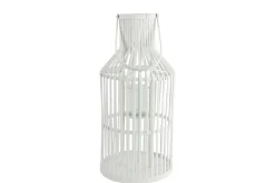 Ronde lantaarn Alanna - wit|ohgreen Sale