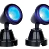 Ronde spot, blauw, set van 2, zonder (4,5v)|ohgreen Hot