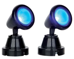 Ronde spot, blauw, set van 2, zonder (4,5v)|ohgreen Hot