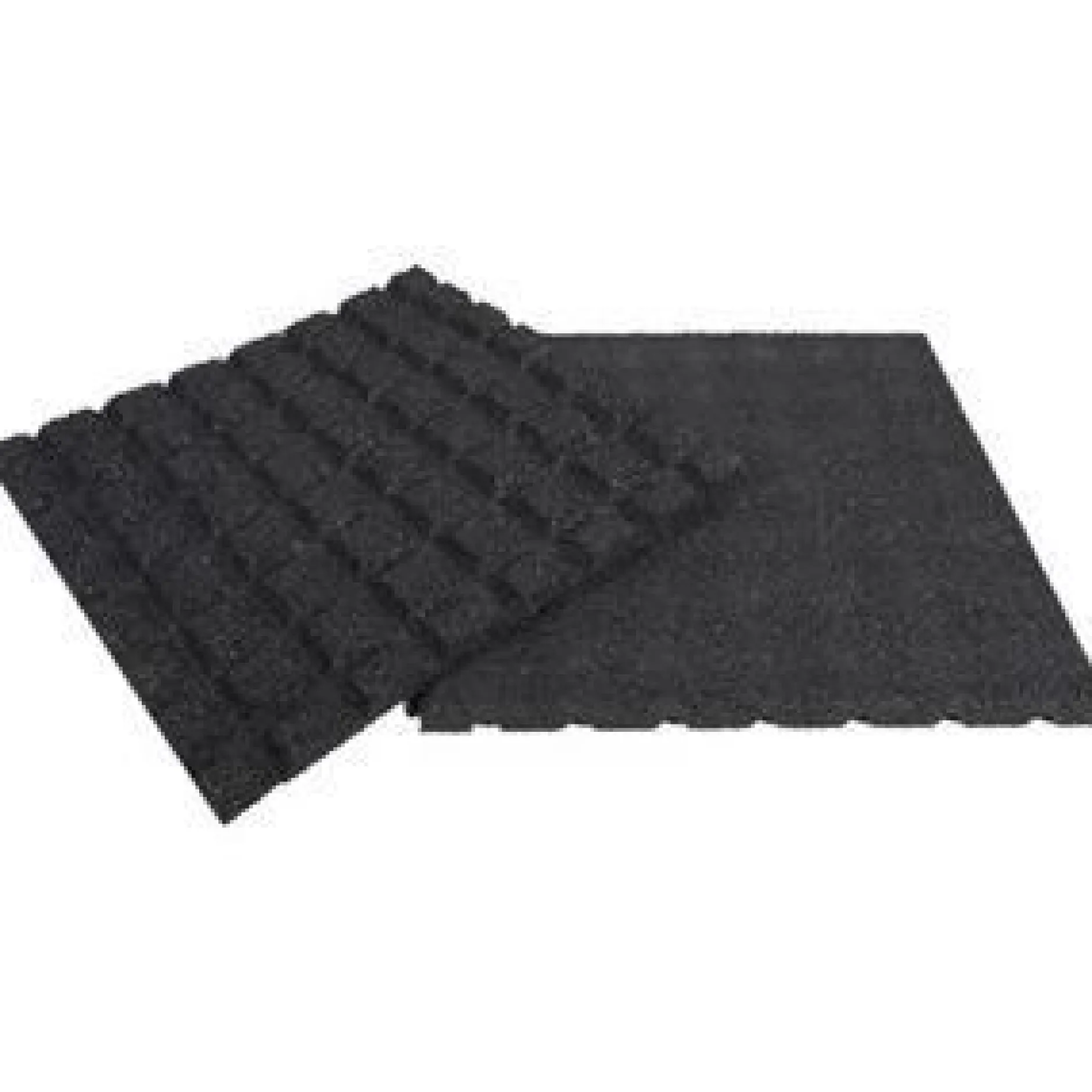 Rubberen tegel zwart 100x100x2,5cm|ohgreen Hot