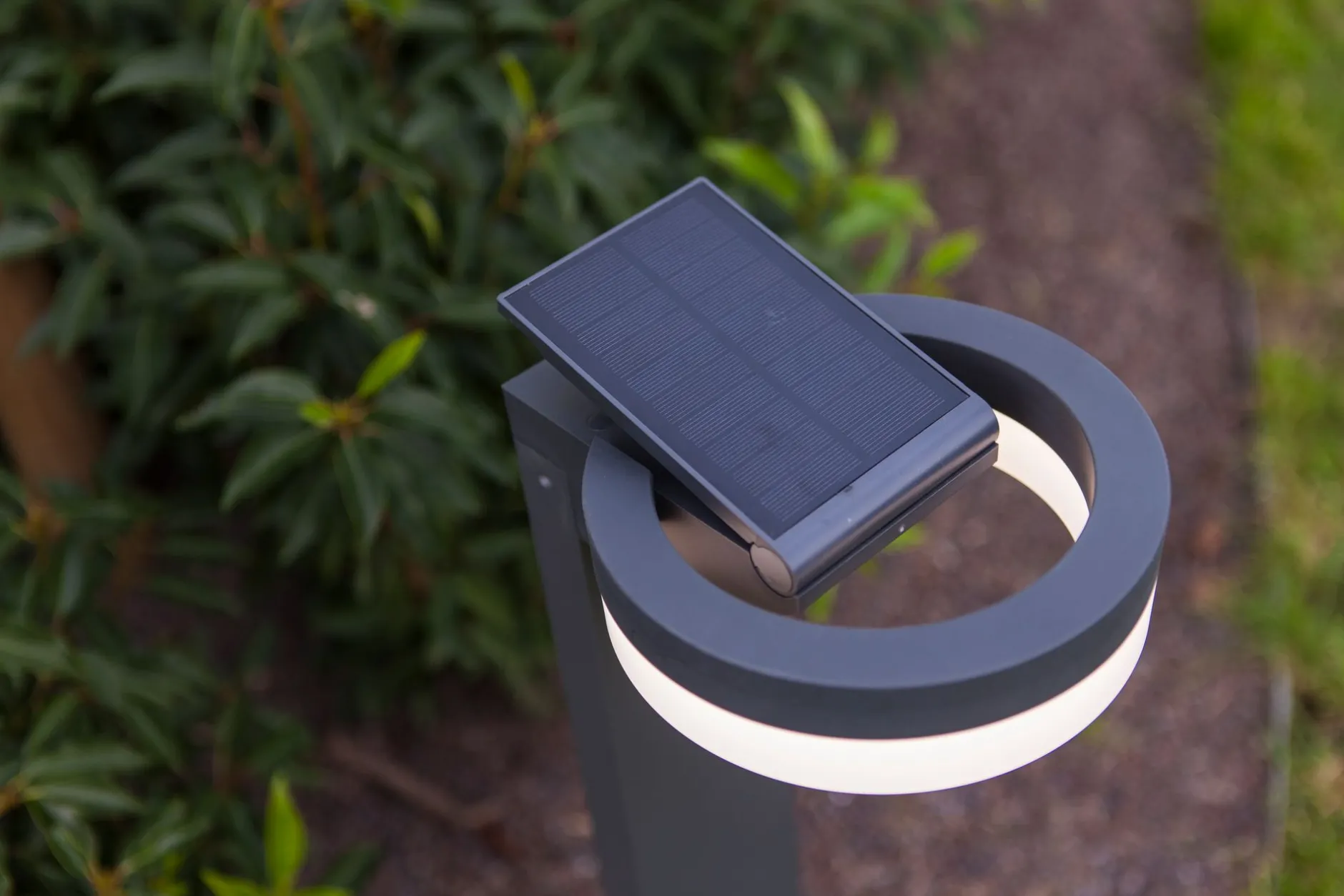 Runda solar tuinpaal|ohgreen