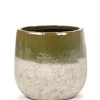 Rustic Pot dip 16,5x16,5x15,5 grn/znd|ohgreen Outlet