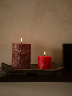 Rustieke pillarkaars|ohgreen Outlet