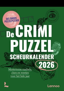 Scheurkalender crimi puzzel 2026|ohgreen Sale