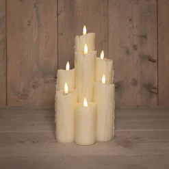 Set van 7 druipende LED kaarsen|ohgreen Hot