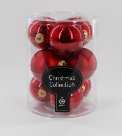 Set van 9 kerstballen|ohgreen Sale