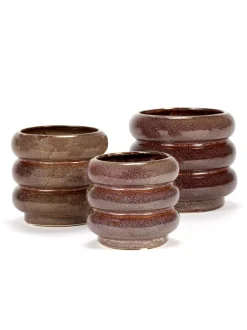 Sixties Sierpot m 12,5x12,5x11,5auberg|ohgreen