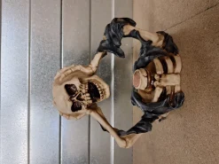 Skelet buste hoofd in handen|ohgreen Clearance