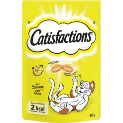 Snack voor katten | catisfaction kaas 60g|ohgreen Online