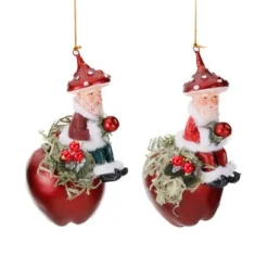 Sneeuwwitje kerstman appelornament|ohgreen Online