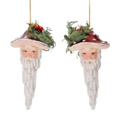 Sneeuwwitje kerstman druppelornament|ohgreen Online