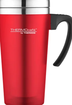 Soft touch travel mug rood 420ml|ohgreen Online