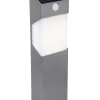 Solstel solar tuinpaal met sensor roestvrij staal led 2.3w|ohgreen Online