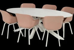 Stoel Le Soleil wit/roze|ohgreen Discount