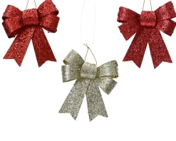 Strik plastiek10cm rood, goud|ohgreen Hot