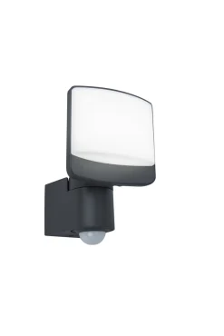 Sunshine wandlamp security licht met sensor antractiet grijs led 12.5w|ohgreen Discount