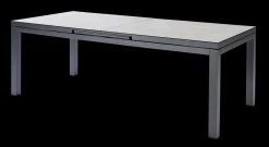 Tafel Albin 220-280x100cm antraciet/keramiek|ohgreen Discount