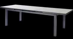 Tafel Albin 220-280x100cm antraciet/keramiek|ohgreen Discount