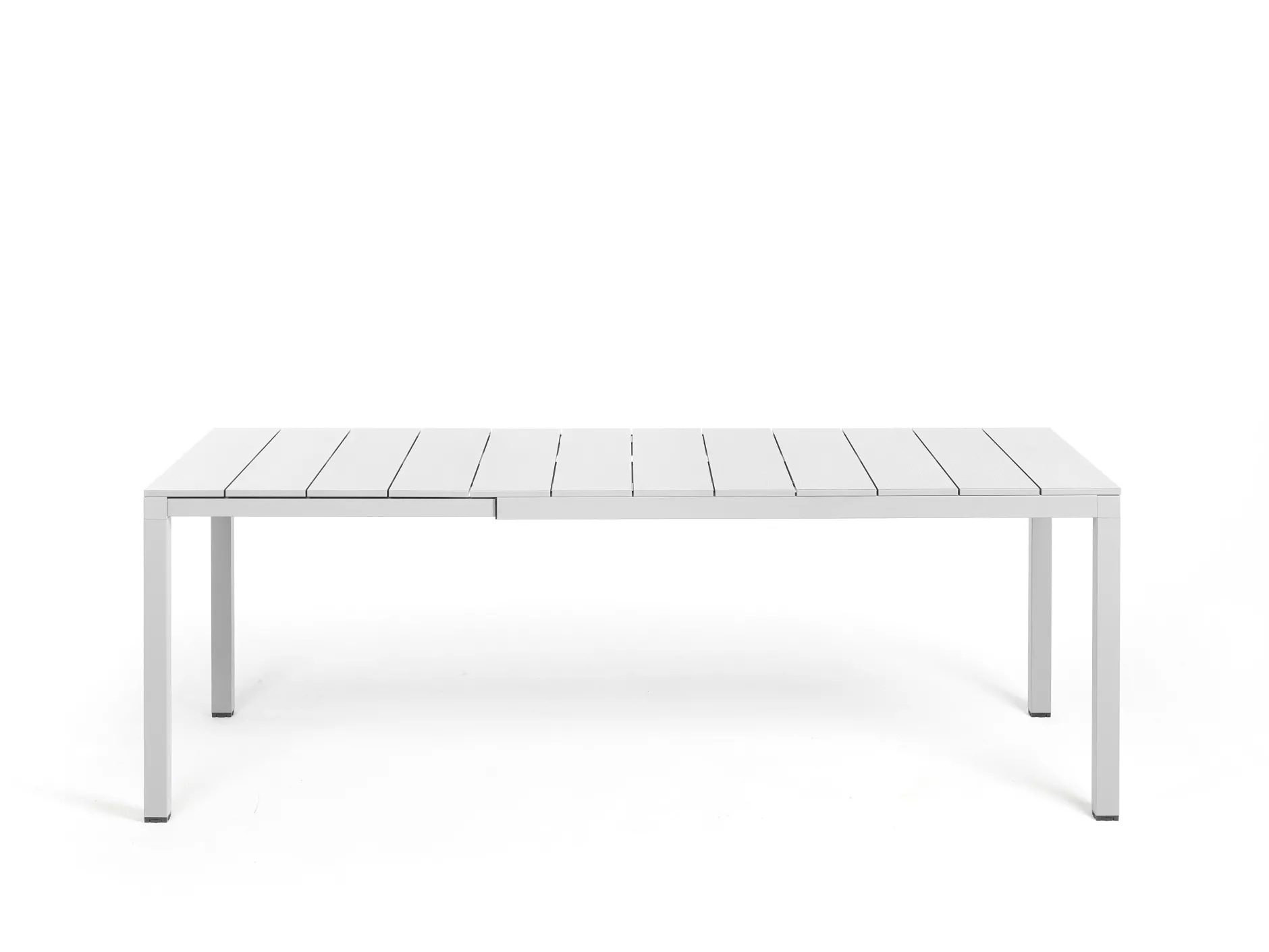 Tafel Rio verlengbaar 140-210cm bianco aluminium|ohgreen Outlet