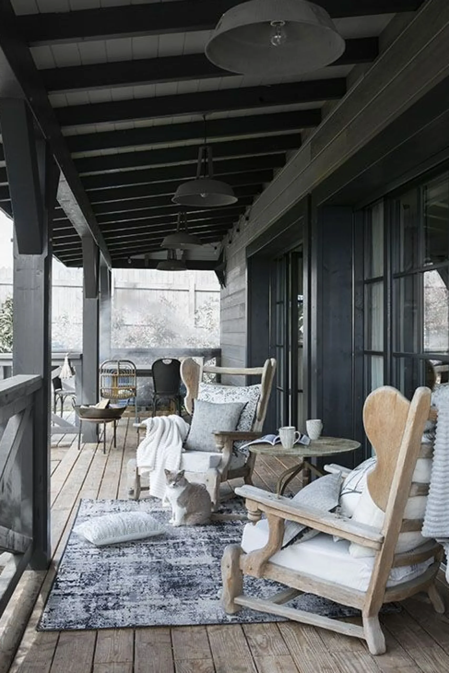 Tapijt outdoor Catania 160x230 zwart|ohgreen Clearance