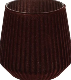 Theelichthouder 11cm bruin|ohgreen