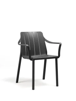 Tiberina armchair antraciet|ohgreen