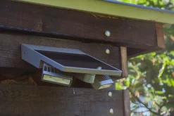 Tilly solar wandlamp met sensor zilver grijs led 4w|ohgreen Best