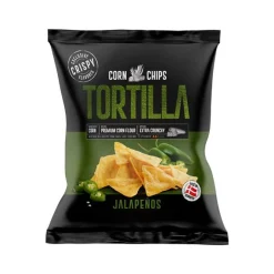 Tortilla chips jalapeños 150 gr|ohgreen Online