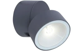 Trumpet wandlamp antractiet grijs led 6.7w|ohgreen Online