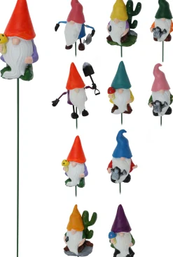 Tuinprikker kabouter 39cm - 10ass|ohgreen